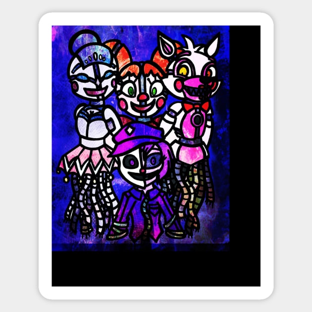 FNAF | Sister Location Sticker by ScribbleSketchScoo